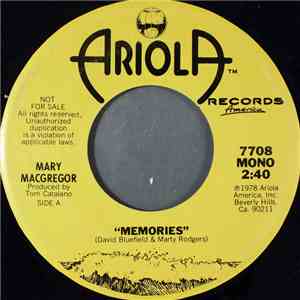 Mary MacGregor - Memories download flac