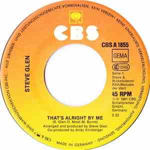 Steve Glen - That's Alright By Me download flac