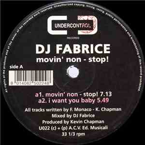 DJ Fabrice - Movin' Non Stop FLAC album