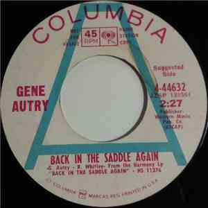 Gene Autry - Back In The Saddle Again / Home On The Range download flac