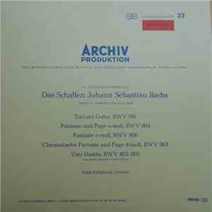 Johann Sebastian Bach, Ralph Kirkpatrick - Werke Für Cembalo, BWV 916, 904, 906, 802-805 download flac