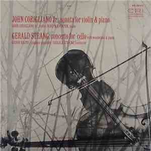 John Corigliano, Gerald Strang - Sonata For Violin & Piano / Concerto For Cello With Woodwinds & Piano download flac
