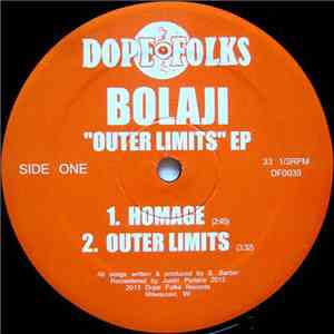 Bolaji - Outer Limits EP download flac