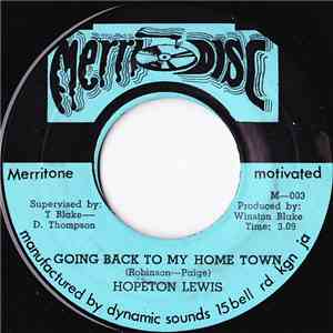 Hopeton Lewis - Going Back To My Home Town download flac