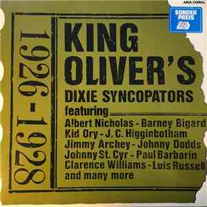 King Oliver's Dixie Syncopators - 1926 - 1928 download flac