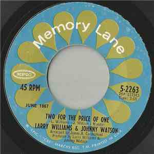 Larry Williams & Johnny Watson - Two For the Price of One FLAC album