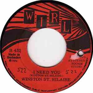 Winston St. Hilaire - I Need You / Let's Live In Peace download flac