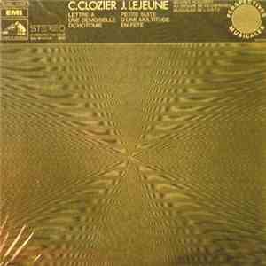 Christian Clozier / Jacques Lejeune - Lettre À Une Demoiselle download flac