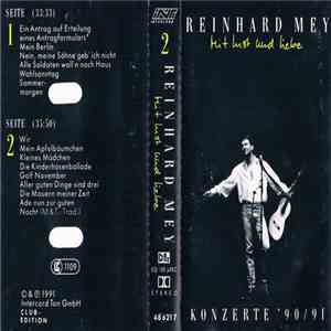 Reinhard Mey - Mit Lust Und Liebe - Konzerte '90/91 Vol.2 download flac