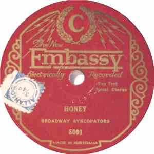 Broadway Syncopators - Honey / You Were Meant For Me FLAC album