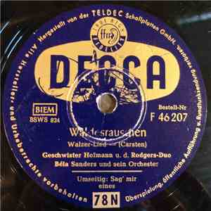 Geschwister Hofmann  U. D. Rodgers-Duo - Waldesrauschen / Sag' Mir Eines download flac