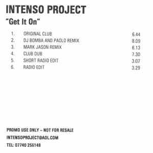 Intenso Project Feat. Lisa Scott-Lee - Get It On download flac