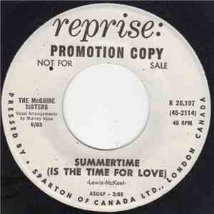 McGuire Sisters - Summertime (Is The Time For Love) download flac