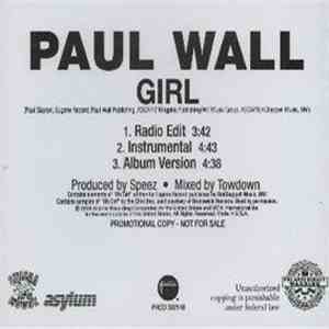 Paul Wall - Girl download flac