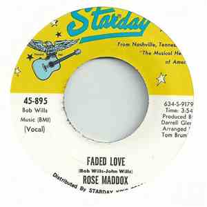 Rose Maddox - Faded Love / The Bigger The Pride download flac