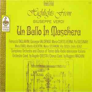 The Everest Opera Series - Highlights from Un Ballo In Maschera Giuseppe Verdi download flac