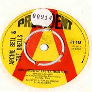 Archie Bell & The Drells - Girls Grow Up Faster Than Boys download flac