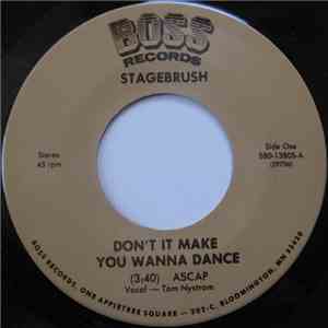 Stage Brush - Don't It Make You Wanna Dance / Red Neck Mother download flac