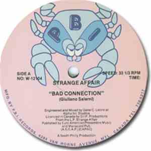 Strange Affair - Bad Connection download flac