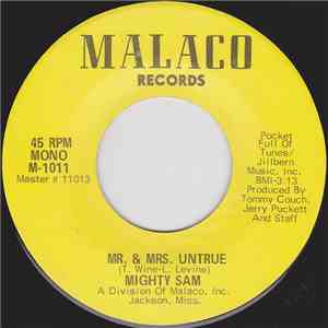 Mighty Sam - Mr. & Mrs. Untrue / Never Too Busy download flac