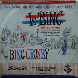 Bing Crosby - Le Bing - Song Hits Of Paris download flac