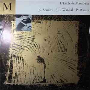 Carl Stamitz, Johann Baptist Vanhal, Peter Von Winter - L' Ecole De Mannheim download flac