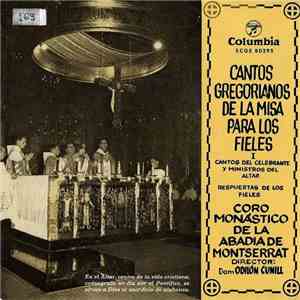 Coro Monastico De La Abadia De Monsterrat - Cantos Del Celebrante Y Ministros Del Altar Repuestas E Los Fieles download flac
