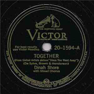 Dinah Shore - Together / I Learned A Lesson I'll Never Forget download flac