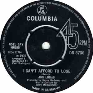 Jon Lukas - I Can't Afford To Loose download flac