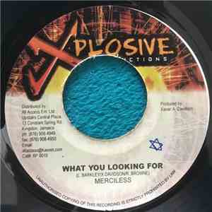 Merciless / Powerstone - What You Looking For / Good Over Evil download flac