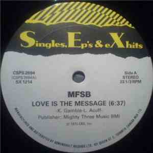 MFSB / The S.O.S. Band - Love Is The Message / Take Your Time (Do It Right) download flac