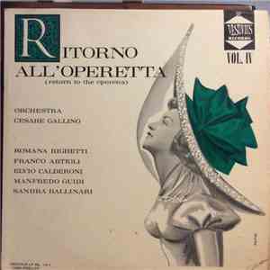 Orchestra Cesare Gallino - Ritorno All'Operetta VOL.IV download flac