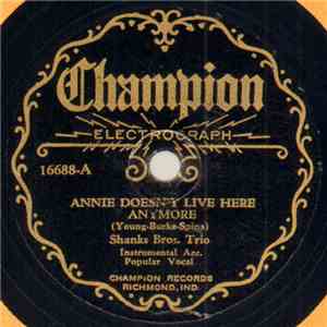 Shanks Bros. Trio - Annie Doesn't Live Here Anymore / Puddin' Head Jones download flac
