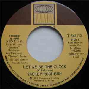 Smokey Robinson - Let Me Be The Clock download flac