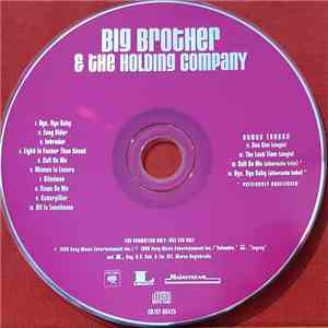 Big Brother & The Holding Company Featuring Janis Joplin - Big Brother & The Holding Company download flac