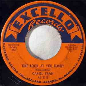 Carol Fran - One Look At You Daddy / Emmitt Lee download flac
