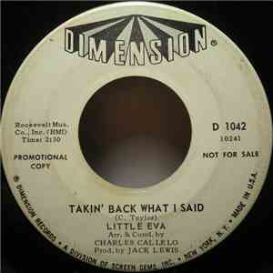 Little Eva - Wake Up John / Takin' Back What I Said download flac