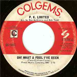 P. K. Limited - Oh! What A Fool I've Been download flac