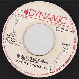 Toots & The Maytals - Reggae's Got Soul download flac