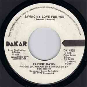 Tyrone Davis - Saving My Love For You download flac