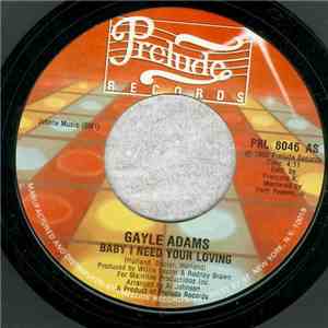Gayle Adams - Baby I Need Your Loving download flac
