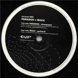 Paradox v Macc - Drumpaper / Guttural download flac