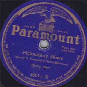 Henry Burr / Qula Helene Evans - Pickaninny Blues / Let The Rest Of The World Go By download flac