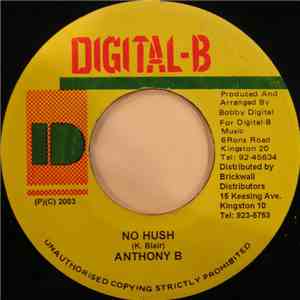 Anthony B - No Hush download flac
