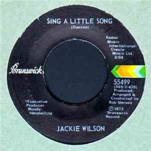 Jackie Wilson - Sing A Little Song / No More Goodbyes FLAC album