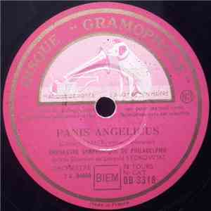 Léopold Stokowski, Orchestre Symphonique De Philadelphie - Panis Angelicus / Valse Triste download flac