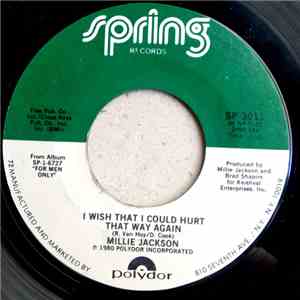 Millie Jackson - I Wish That I Could Hurt That Way Again / Despair download flac