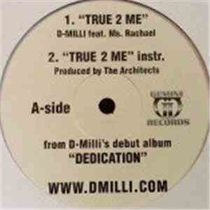 D-Milli - True 2 Me / So Cold download flac