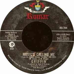 Griffin  - Music's Calling Me / In Spite Of What Is Going On download flac