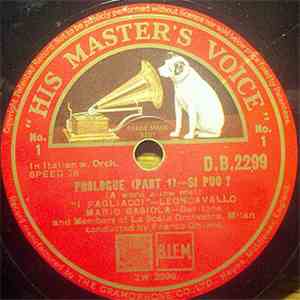 Ruggiero Leoncavallo - I Pagliacci download flac